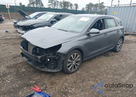 2018 Hyundai Elantra Gt from USA, damaged, VIN KMHH35LE1JU018754